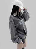 Det Collar Washing Sweatshirt