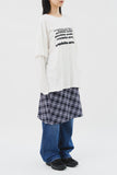 (W) Grand Check Skirt