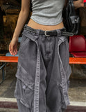 Summer Belted New Cargo Pants
