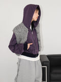 WALLY STRIPE HOOD ZIP-UP