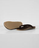 Toss suede flip flops