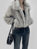 Lant Collar Fur Jacket