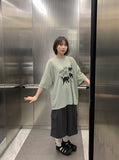 Cochel RIb Printing Over Short Sleeve Tee
