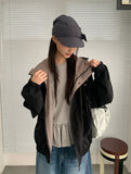 Kakit Check Hood Windbreaker Jumper