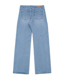 Sion Light Blue Semi-Wide Denim Pants