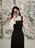 Kisuel Sleeveless Tweed One Piece