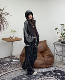Carian color matching windbreaker