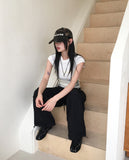 Lubon Ring Suede Adjustable Necklace