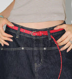 STUD SLIM BELT