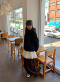 Hendrilan Layered Frill Mini Skirt