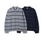 Beres Stripe Collar Knit