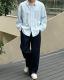 Bata washing denim shirt