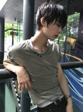 Grunge Washing Henry Short Sleeve
