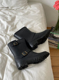 Dvinle Belt Rain Boots