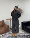 MAFF Washed Curve Blouson