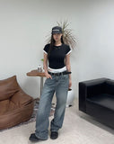 Riden layered crop top