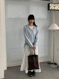 Kunik Punching Hood Knit Cardigan