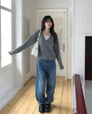 Monin Deep V-Neck Knit