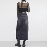 Pinia See-Through T-Shirt + Sleeveless Set