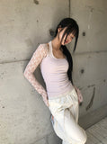 Quto See-through Bolero Cardigan