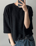 Slab Detail Short Sleeve T-shirt