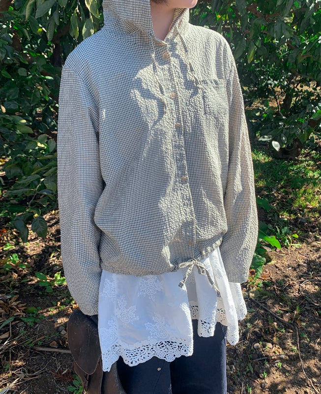 【BAON】Iyo Lace Layered One Piece BAON (バオン) - イヨレースレイヤードワンピース / Iyo Lace