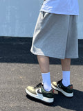 Bermuda Parts 6 Long Wide Half Sweatpants