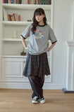 Sweet Kitty Pigment Ringer Tee