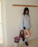 Peden Stripe Side Strap Shirt