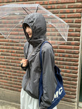 [unisex] Kuhan Hood Windbreaker Jumper