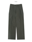 Loha one-tuck wide pants