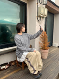 [unisex] Onui Round Over Knit Cardigan