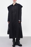 Vina Shirt Back Strap Long One Piece