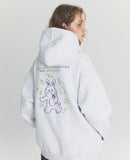 Lucky Step Embroidered Hoodie