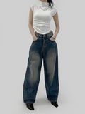 Hilde Pintuck Washed Denim