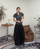 Lucie Strap Balloon Slacks
