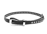 Bohemian Stud Long Leather Belt