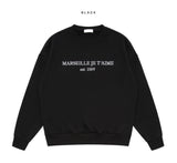 Marcielle embroidery sweatshirt