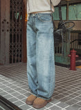 Bonnie Low Rise Wide Denim Pants