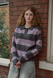 Wide Stripe Rugby Knit