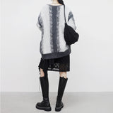 (Unisex) Ridao Color Matching Knit Cardigan