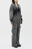 (W) Tone Pigment Cargo Pants