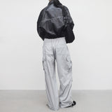 Roia Stitch Leather Jacket
