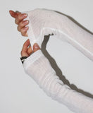 SHEER V-NECK LONGSLEEVE