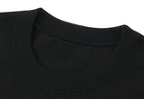 Ribbon Typo Heart Crop Short Sleeve Tee