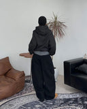 Luden Hook Buckle Hooded Jumper