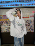 RACING MESH LAYERED HOODIE