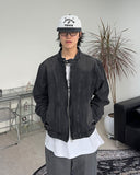 Shard biker denim jacket
