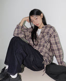 [Non-fade] Opt Union Jack Carpenter Wide Raw Denim Pants