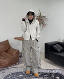 Fron Waffle Burton Hood Zip-Up